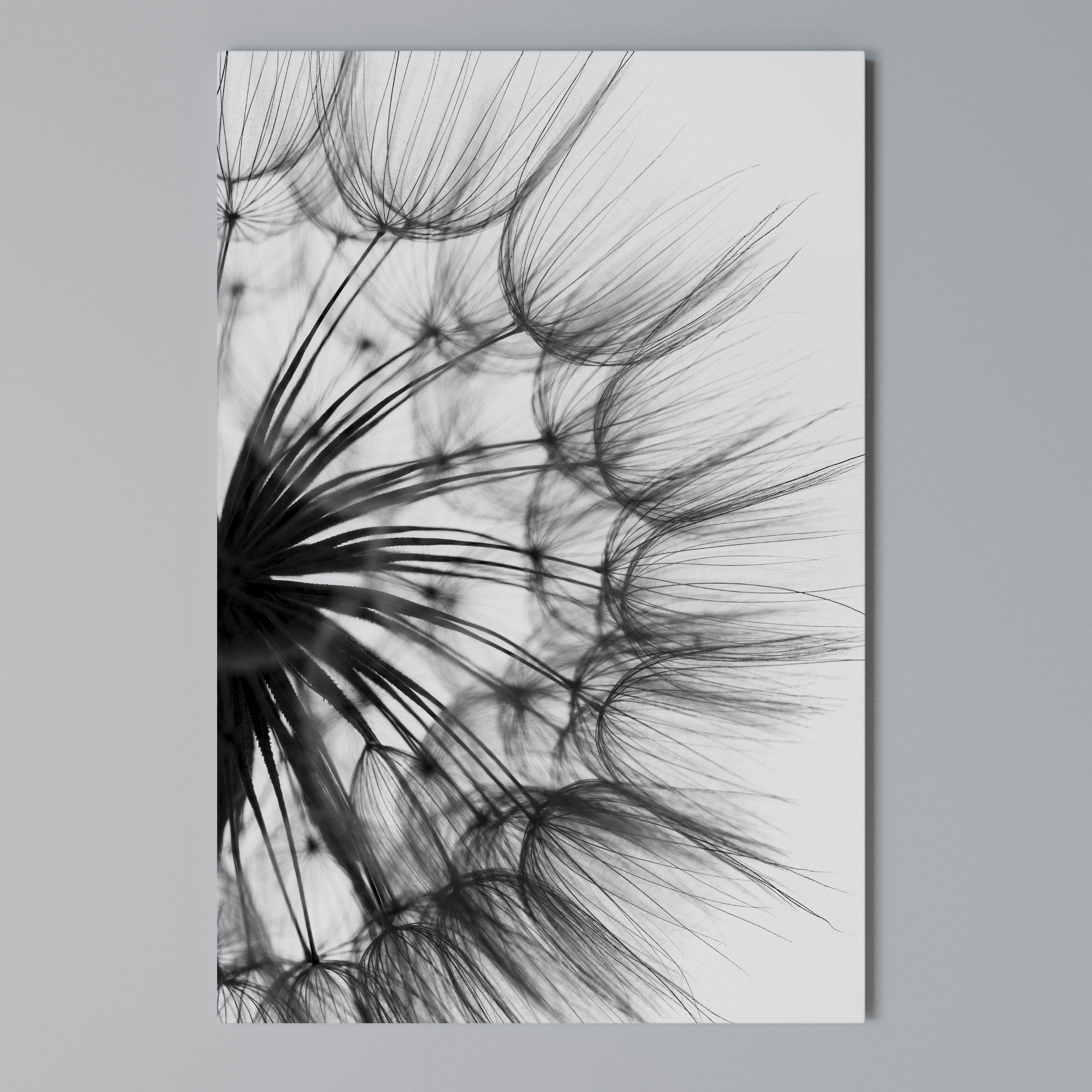 WHISPERING WILDFLOWER Quadro em tela vertical