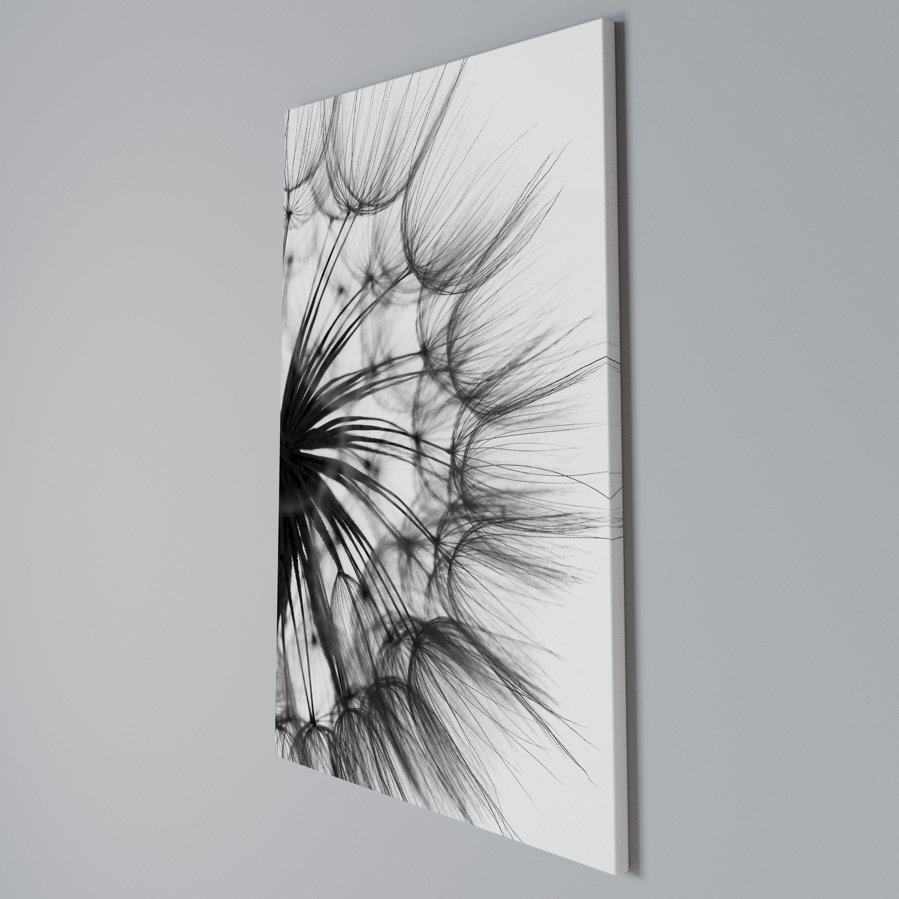 WHISPERING WILDFLOWER Quadro em tela vertical