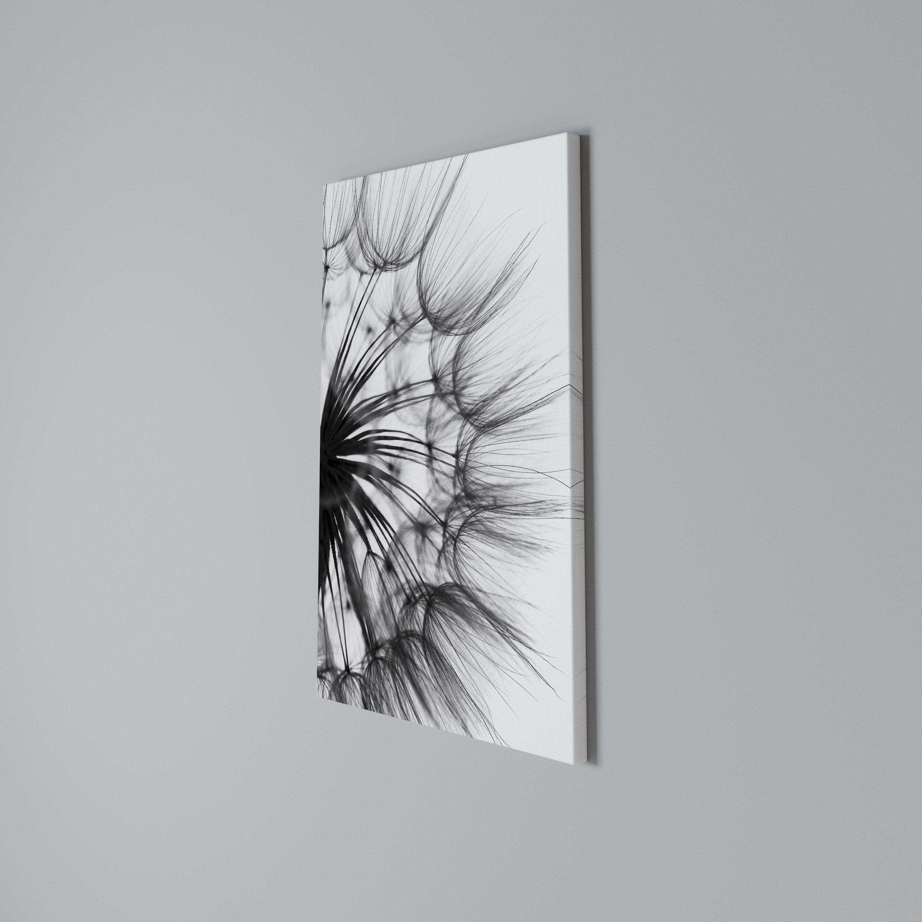 WHISPERING WILDFLOWER Quadro em tela vertical