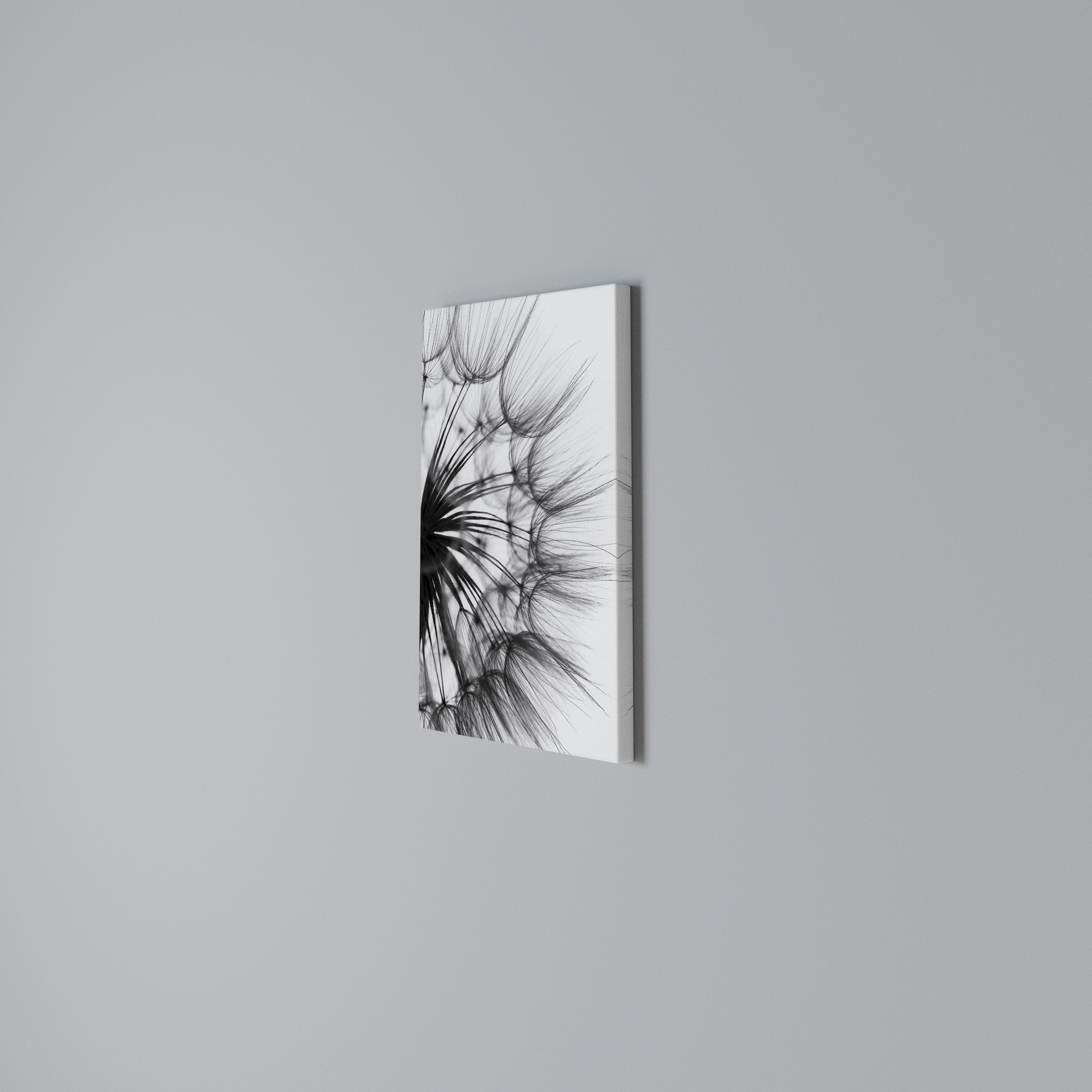 WHISPERING WILDFLOWER Quadro em tela vertical