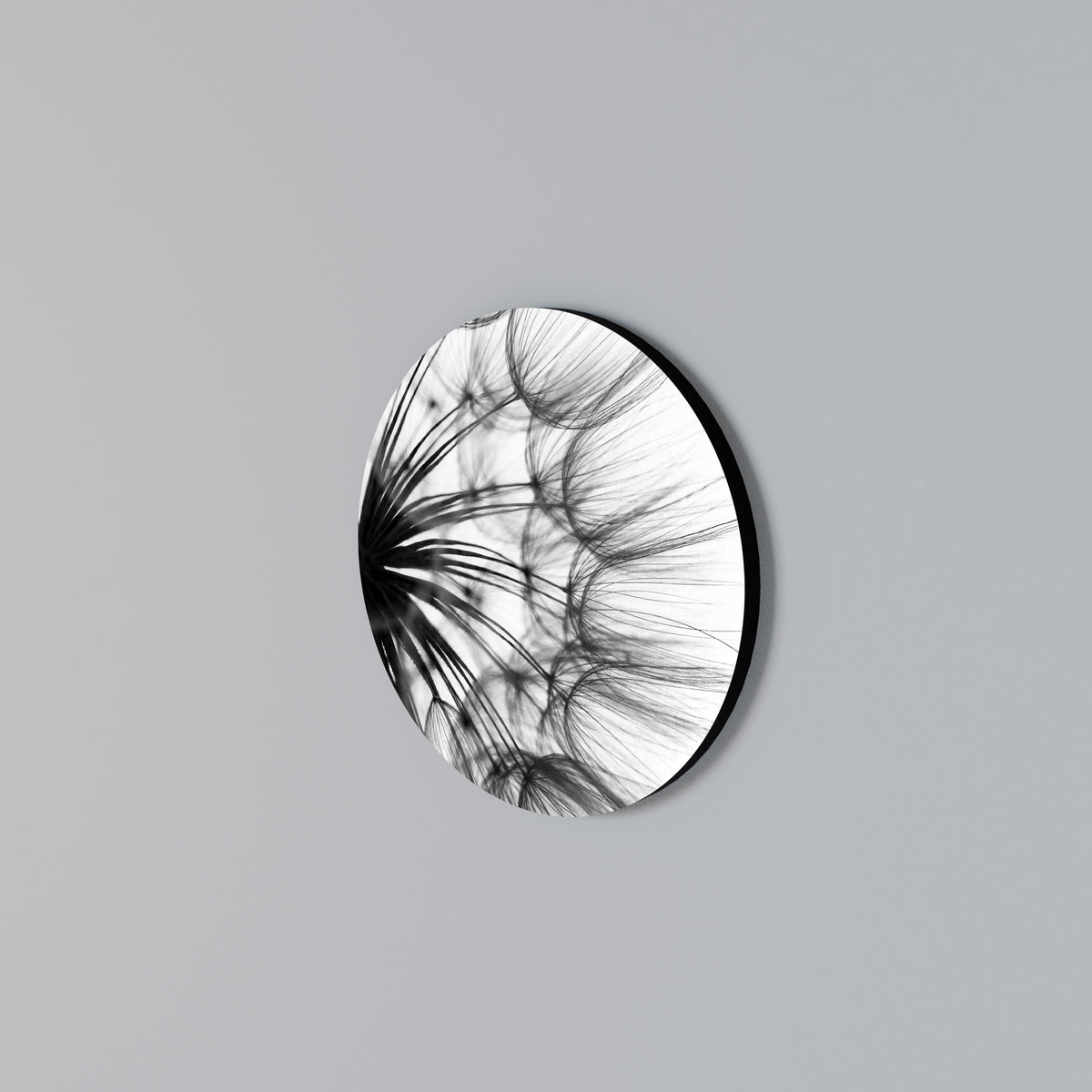 WHISPERING WILDFLOWER Arte de Parede Redonda