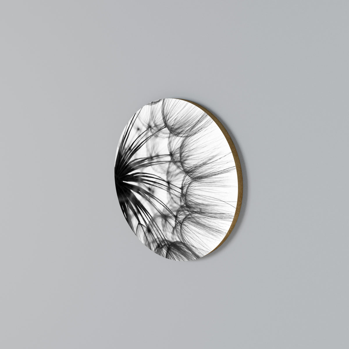 WHISPERING WILDFLOWER Arte de Parede Redonda