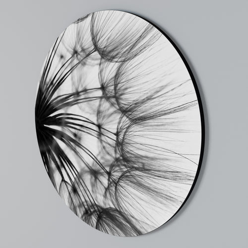 WHISPERING WILDFLOWER Arte de Parede Redonda