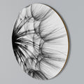 WHISPERING WILDFLOWER Arte de Parede Redonda