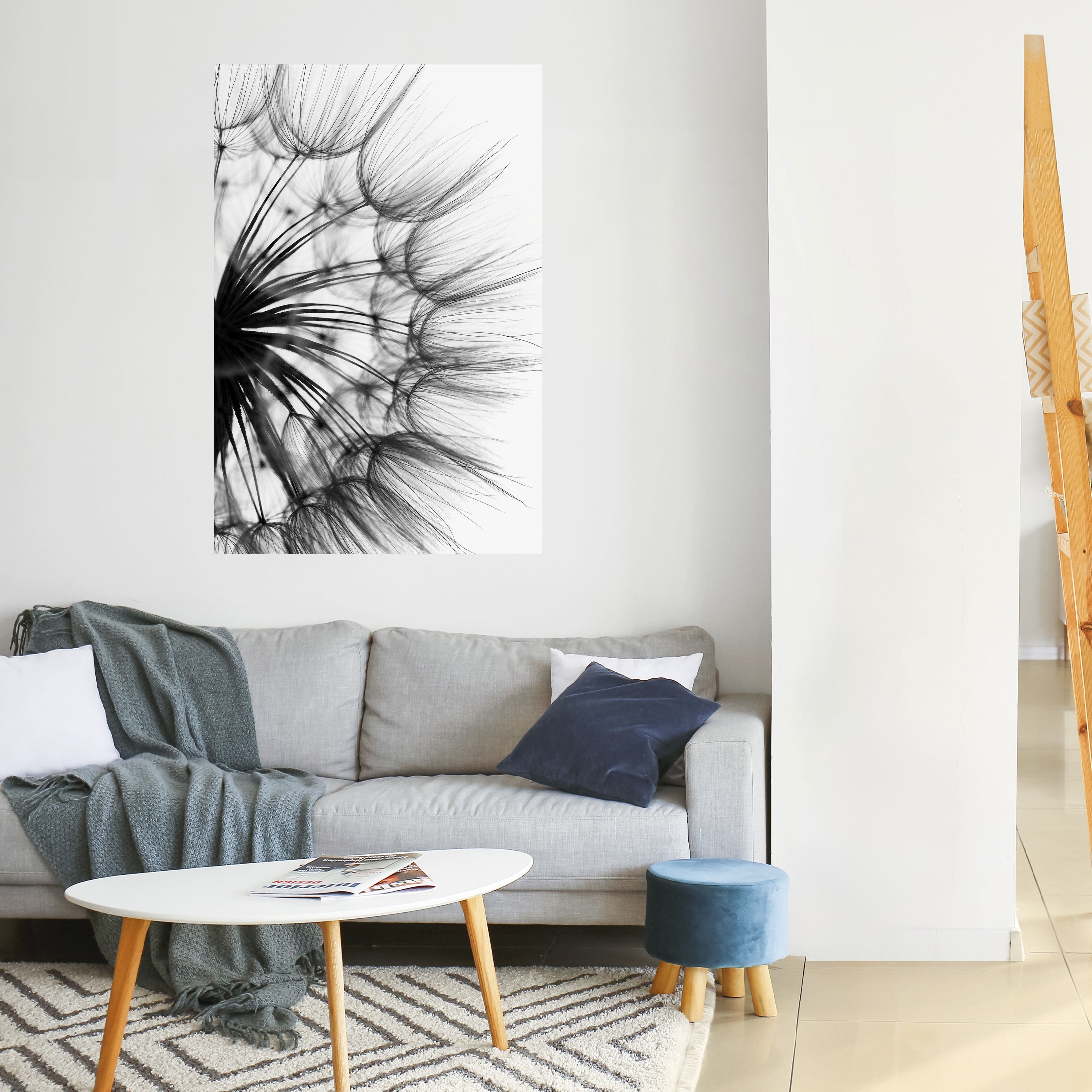 WHISPERING WILDFLOWER Peel and Stick Vertical Poster