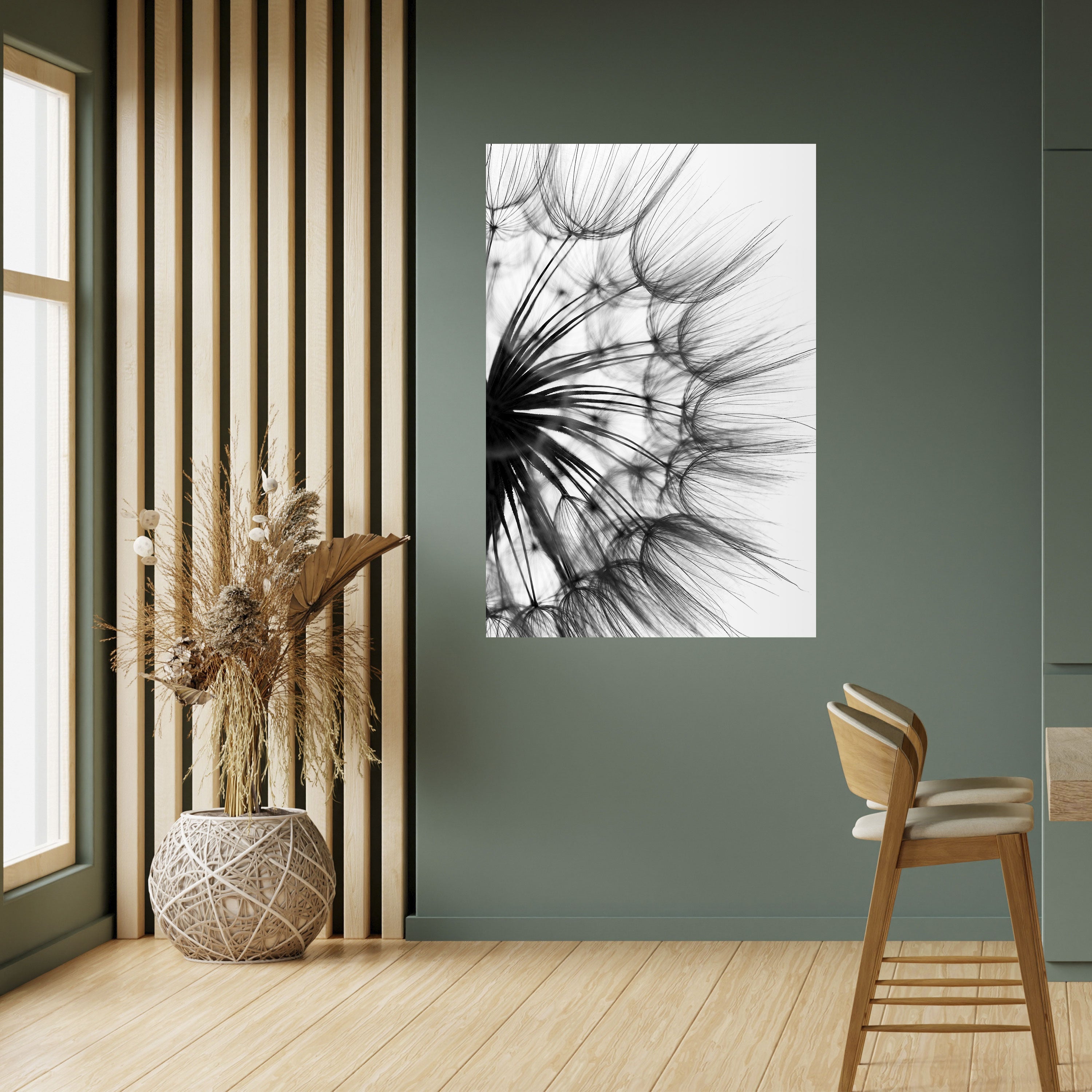 WHISPERING WILDFLOWER Peel and Stick Vertical Poster