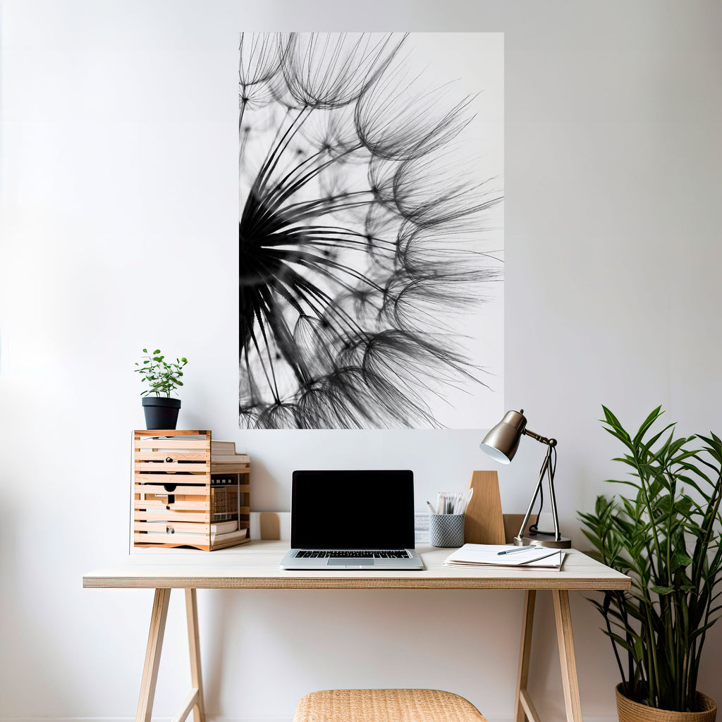 WHISPERING WILDFLOWER Peel and Stick Vertical Poster