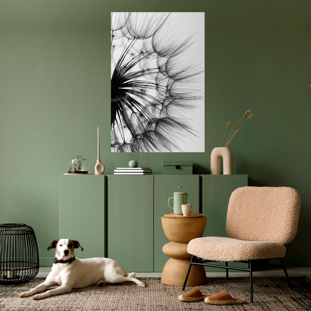 WHISPERING WILDFLOWER Peel and Stick Vertical Poster