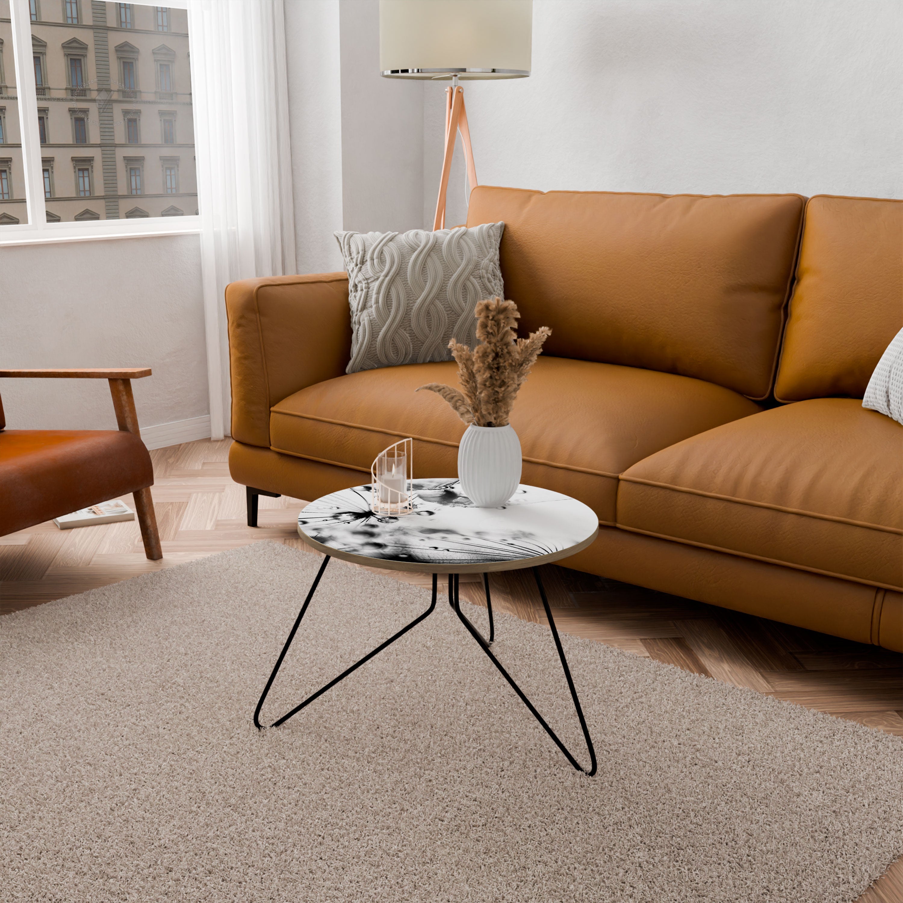 ELEGANT DROPLETS Mesa de Centro 60