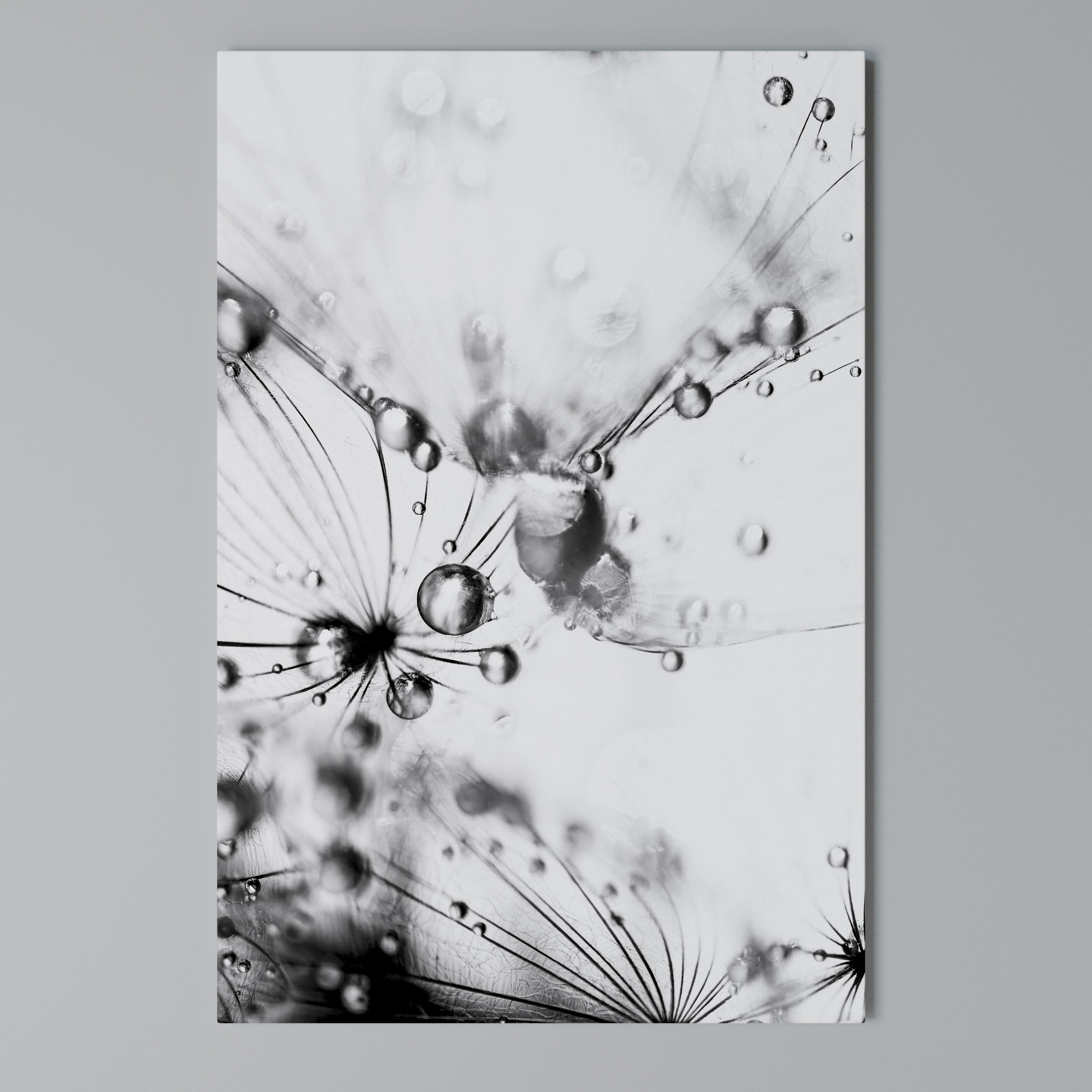 ELEGANT DROPLETS Quadro em tela vertical