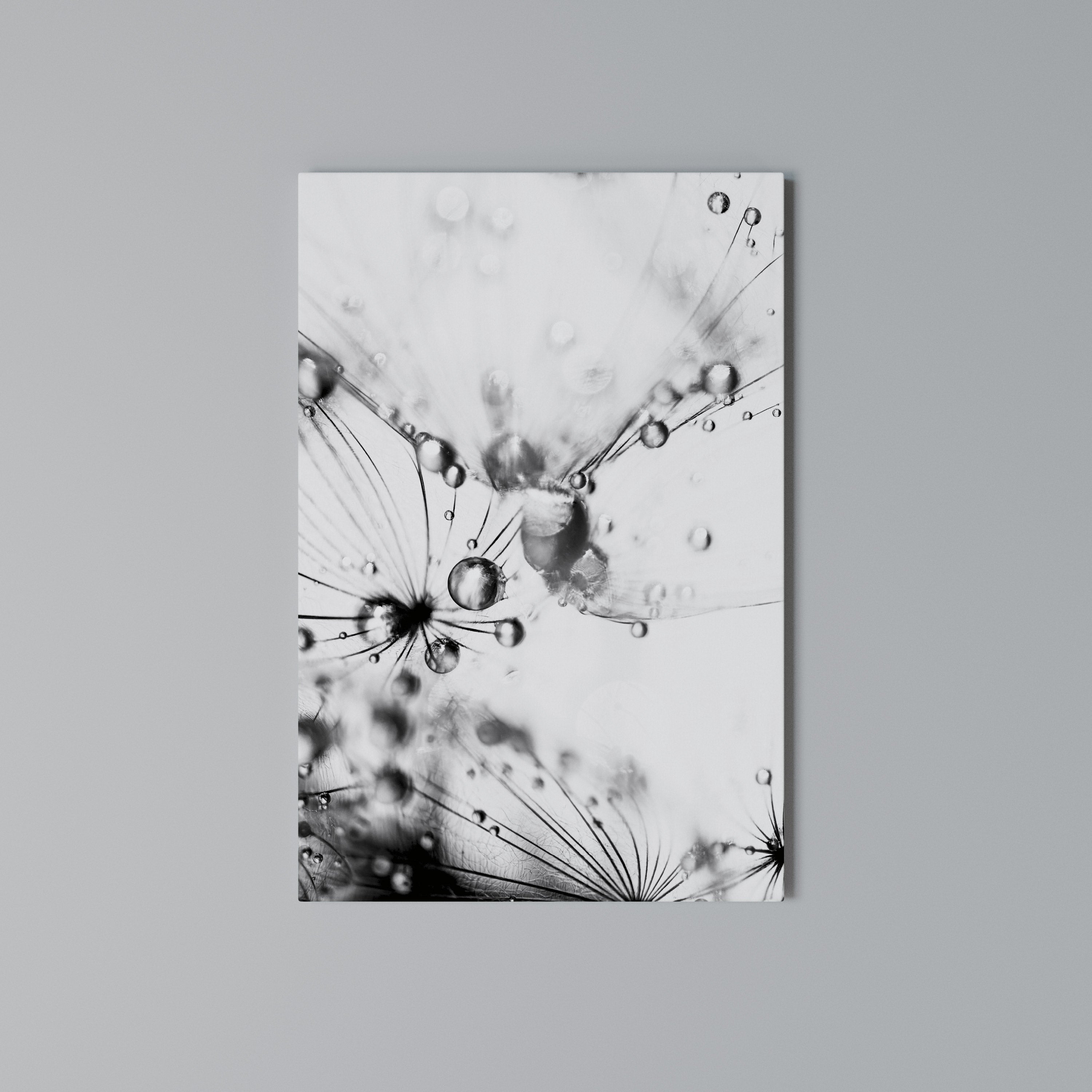 ELEGANT DROPLETS Quadro em tela vertical