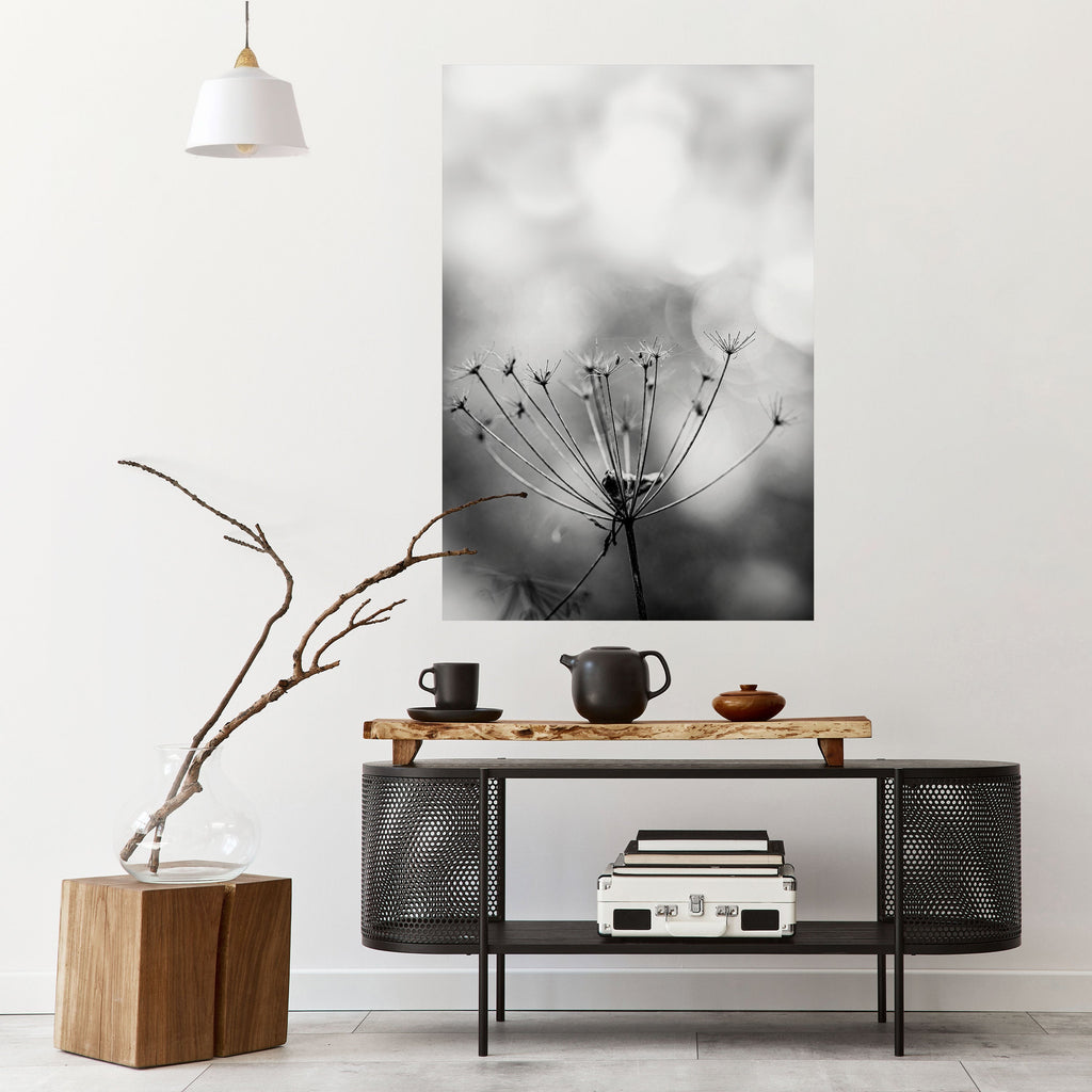 MINIMALIST BLOOM Poster Vertical Autocolante