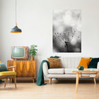 MINIMALIST BLOOM Poster Vertical Autocolante