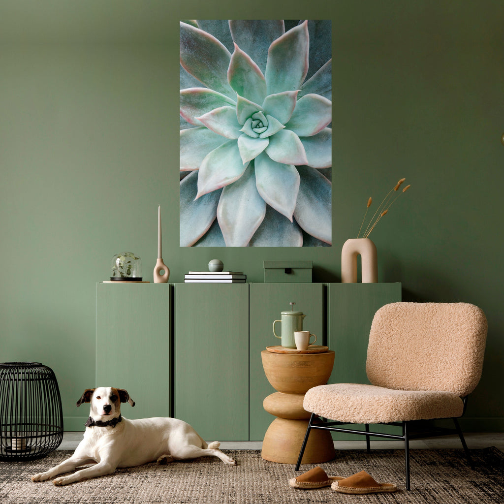 GEOMETRIC GARDEN MAGIC Peel and Stick Vertical Poster