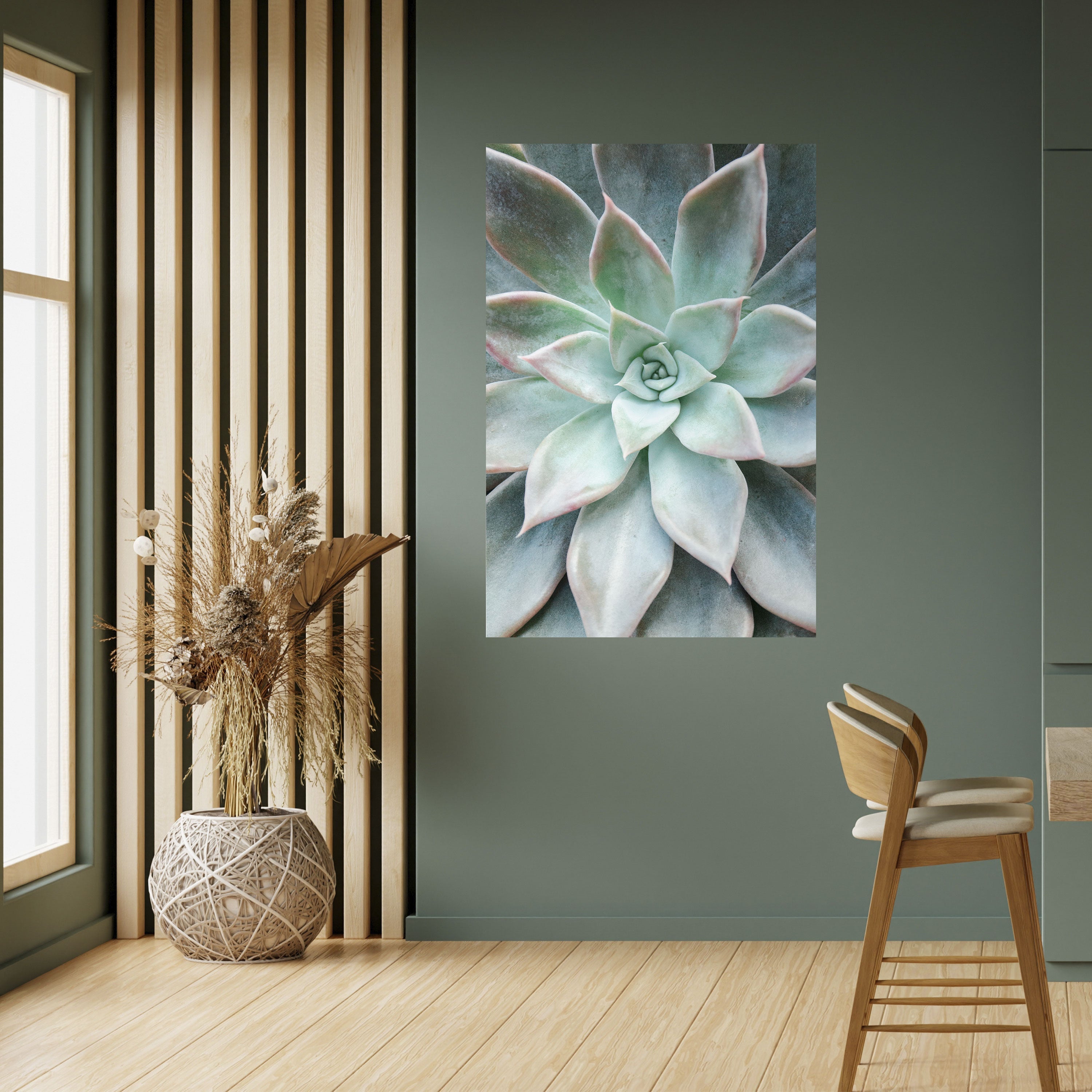 GEOMETRIC GARDEN MAGIC Peel and Stick Vertical Poster