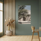 PALM SHADOW DANCE Peel and Stick Vertical Poster