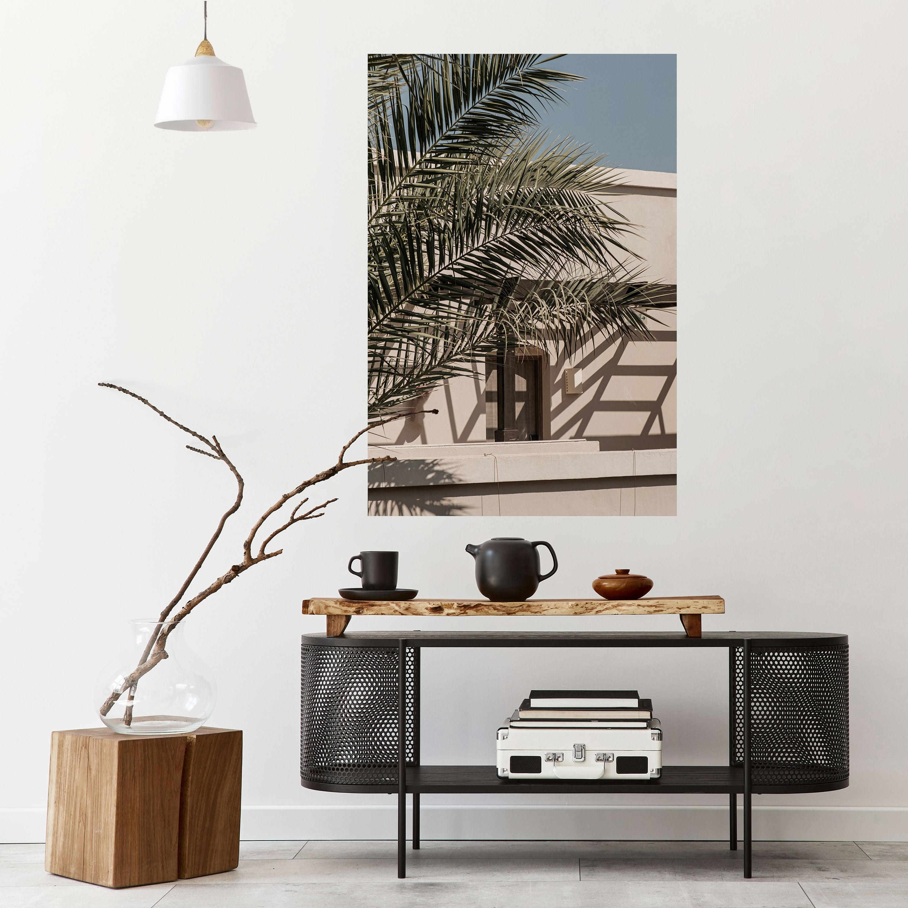 PALM SHADOW DANCE Poster Vertical Autocolante