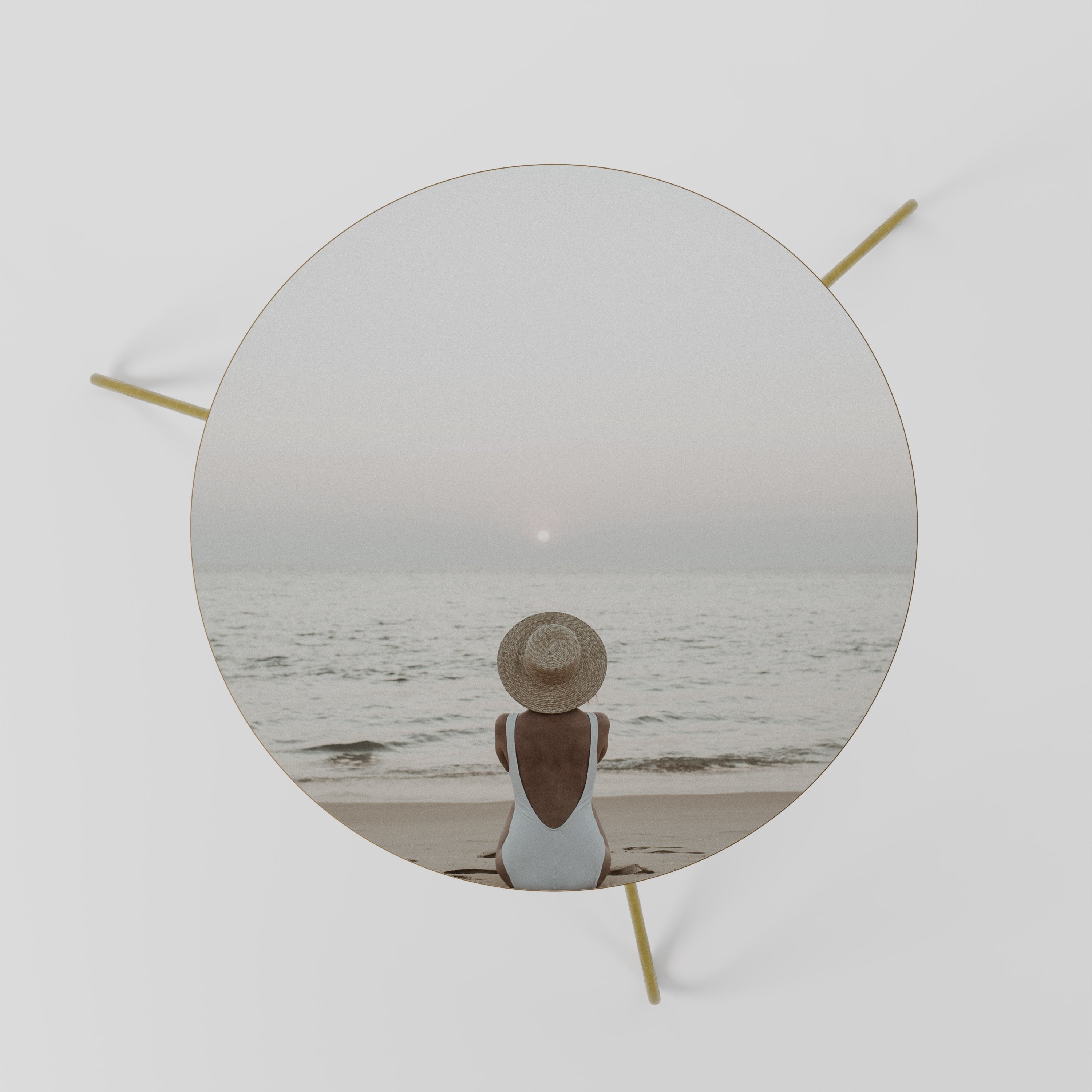 SAND AND SOLITUDE Mesa de Centro 60