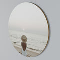 SAND AND SOLITUDE Arte de Parede Redonda
