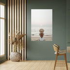 SAND AND SOLITUDE Peel and Stick Vertical Poster