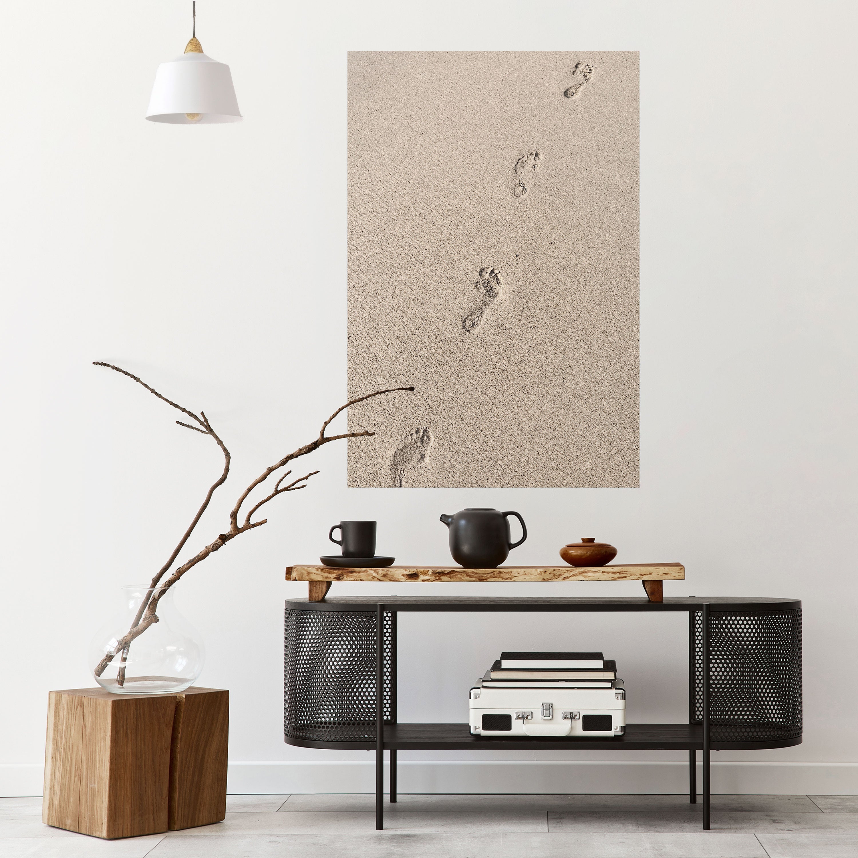 BEACH BOUND PATHWAYS Poster Vertical Autocolante