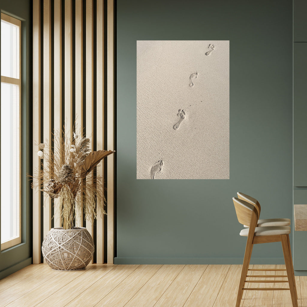 BEACH BOUND PATHWAYS Peel and Stick Vertical Poster