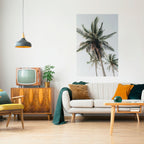 PALM PARADISE SIGHT Peel and Stick Vertical Poster