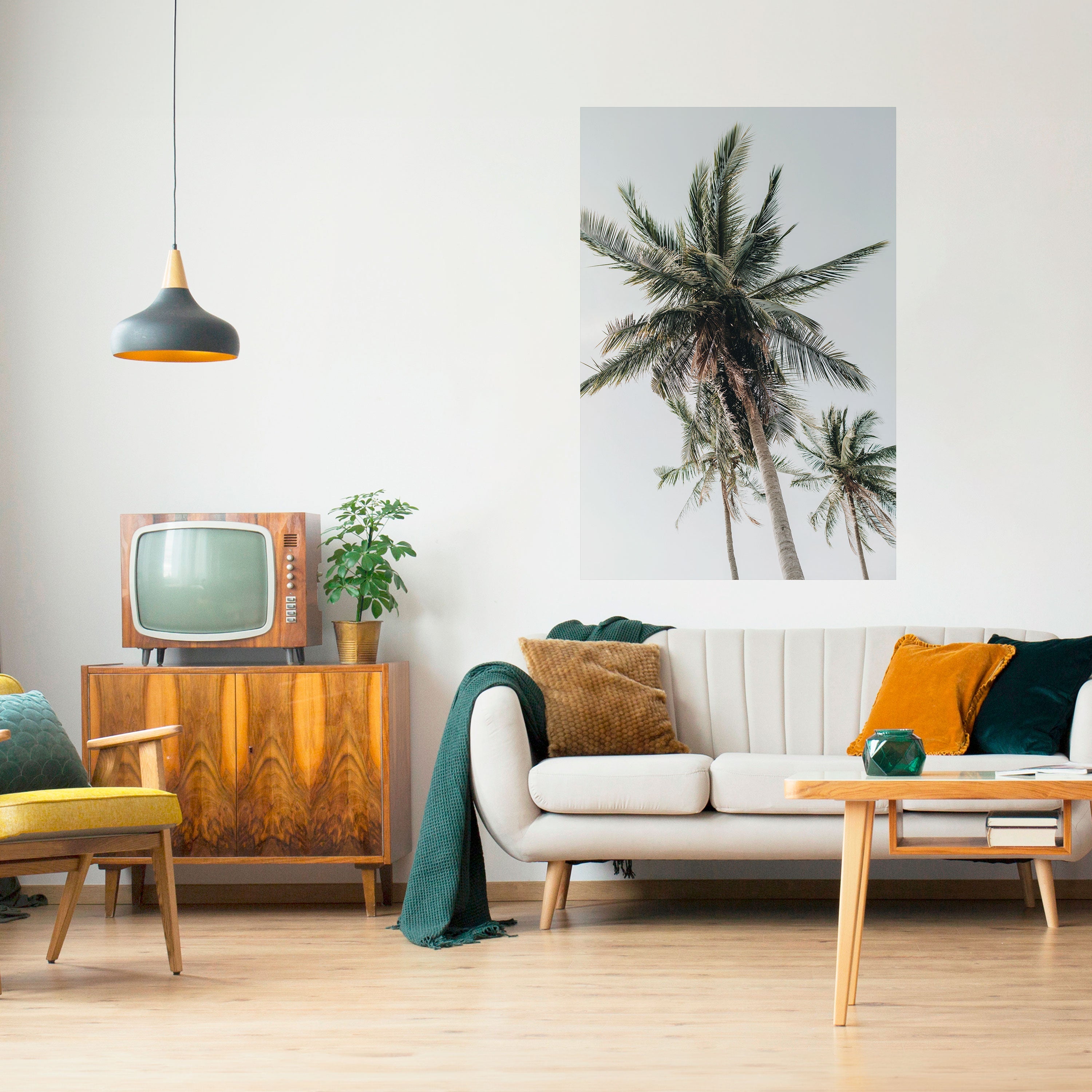 PALM PARADISE SIGHT Poster Vertical Autocolante