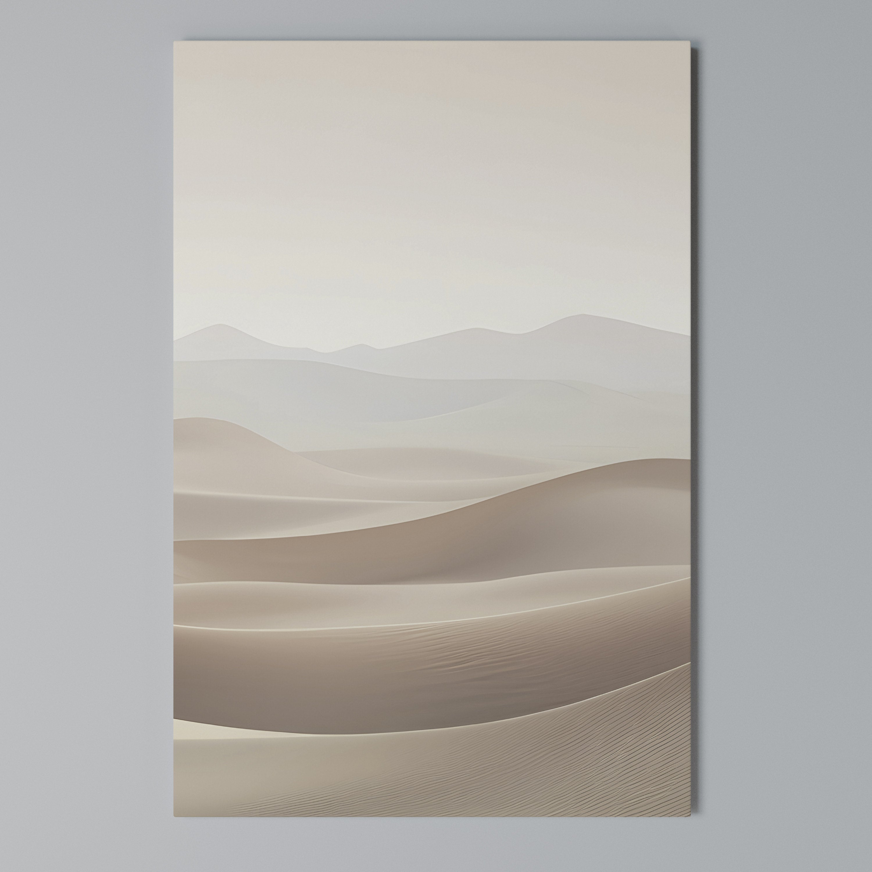 SUBTLE SANDS Quadro em tela vertical