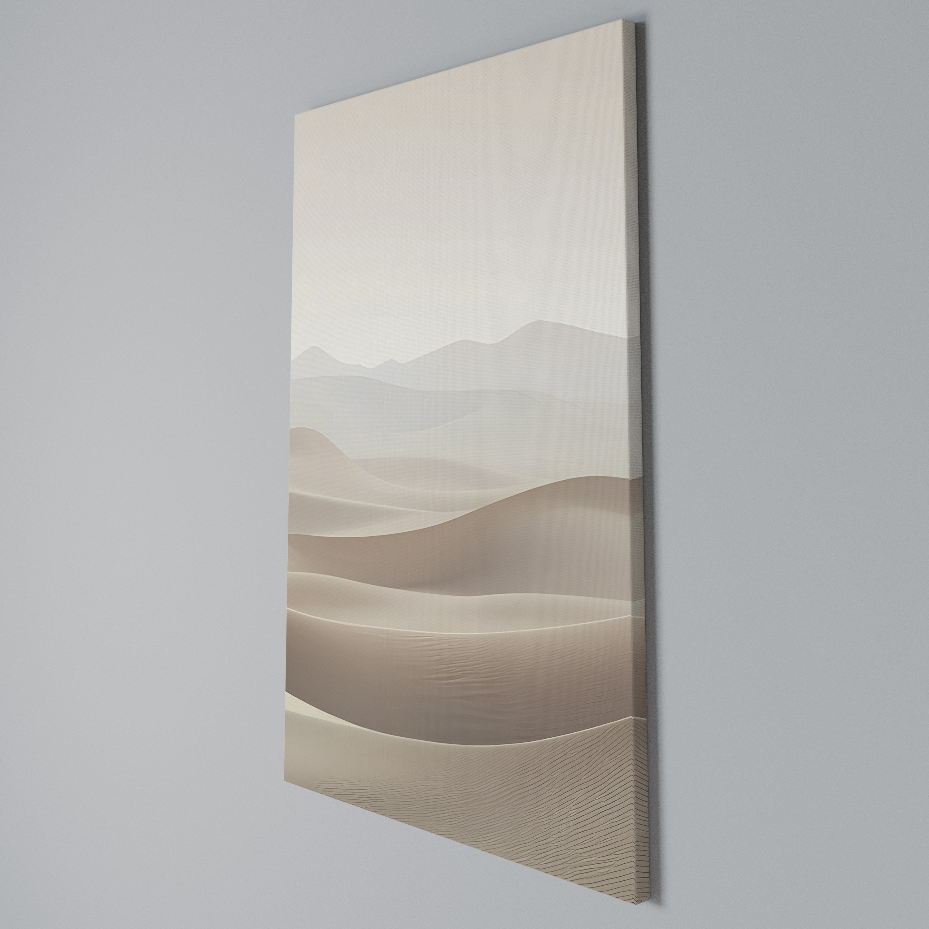 SUBTLE SANDS Quadro em tela vertical