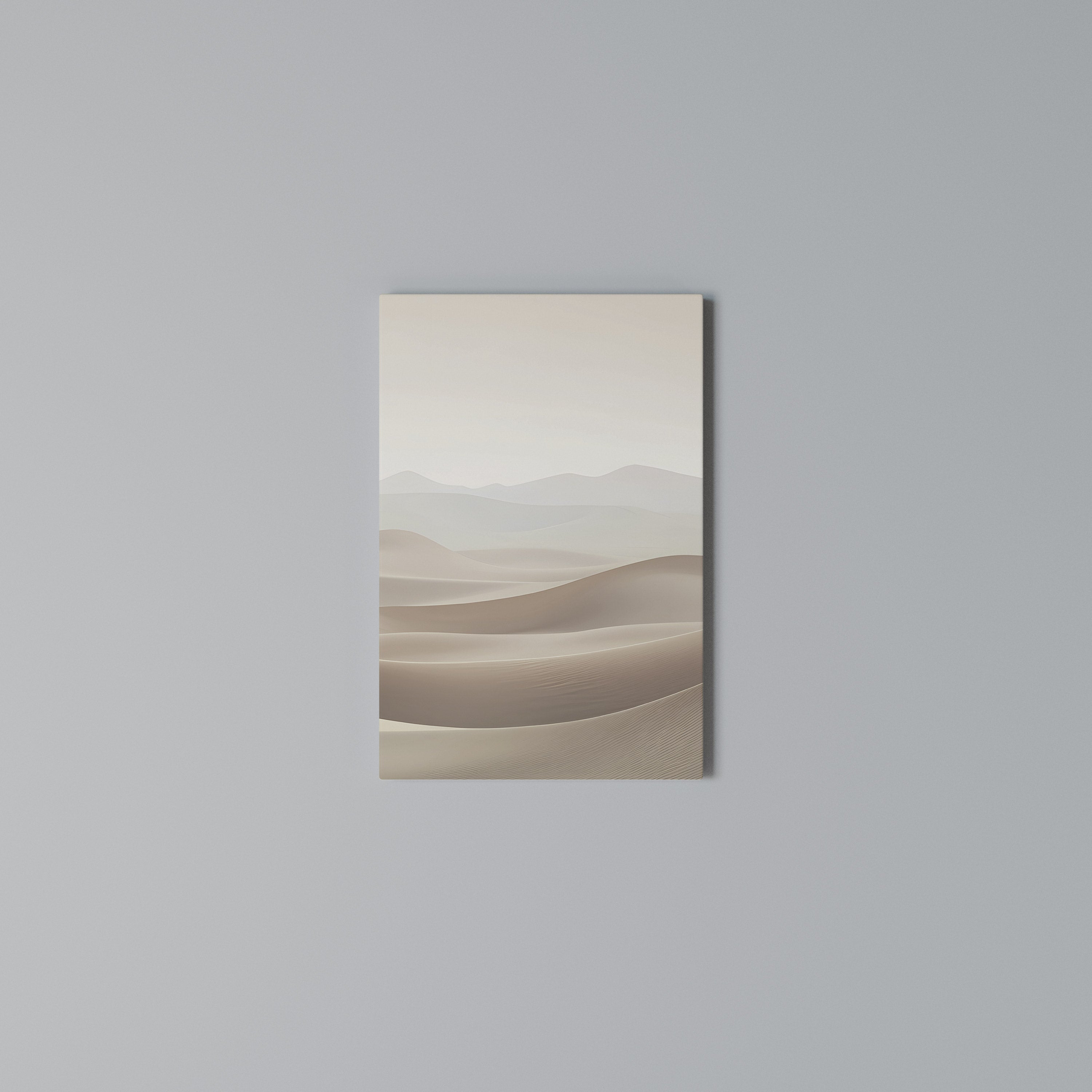 SUBTLE SANDS Quadro em tela vertical