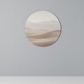 SUBTLE SANDS Quadro Redondo Decorativo