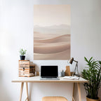 SUBTLE SANDS Peel and Stick Vertical Poster