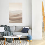 SUBTLE SANDS Peel and Stick Vertical Poster