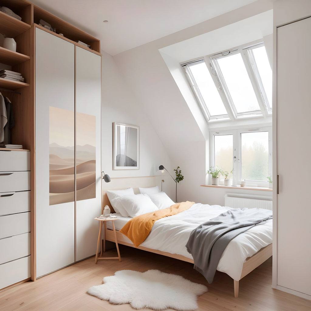 SUBTLE SANDS Peel and Stick Vertical Poster