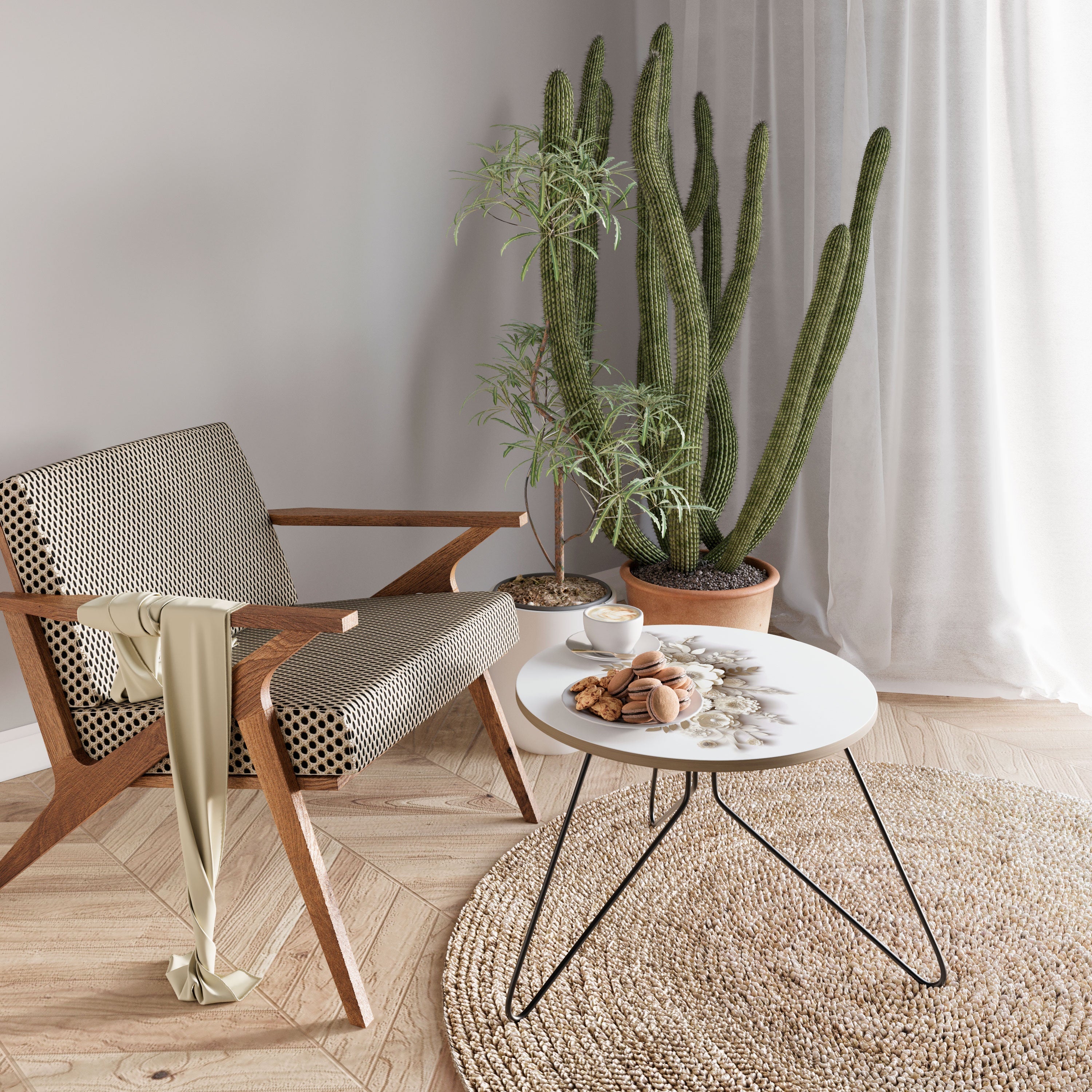 BLUSHING BOUQUET Mesa de Centro 60