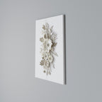 BLUSHING BOUQUET Quadro em tela vertical