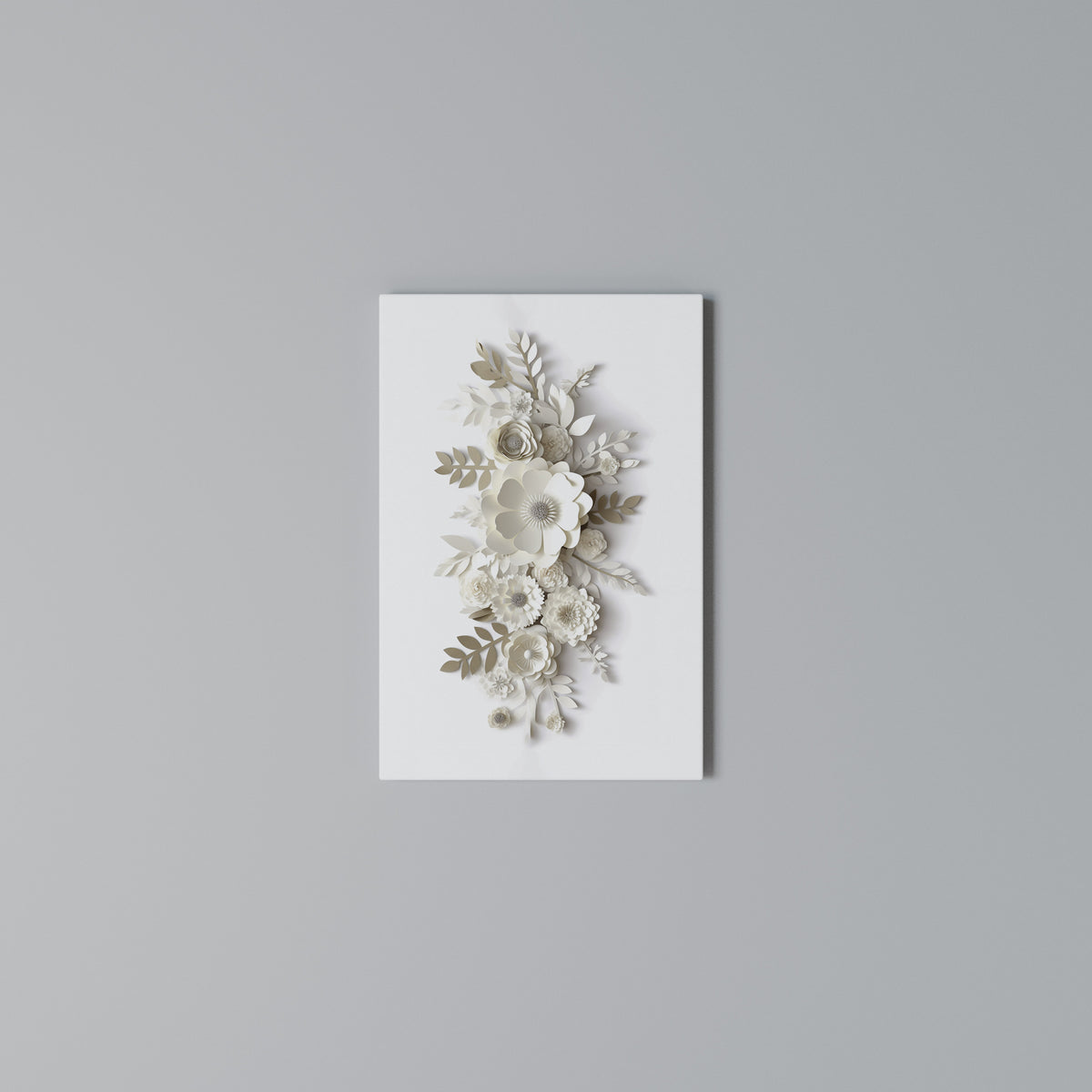 BLUSHING BOUQUET Quadro em tela vertical
