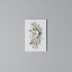 BLUSHING BOUQUET Quadro em tela vertical