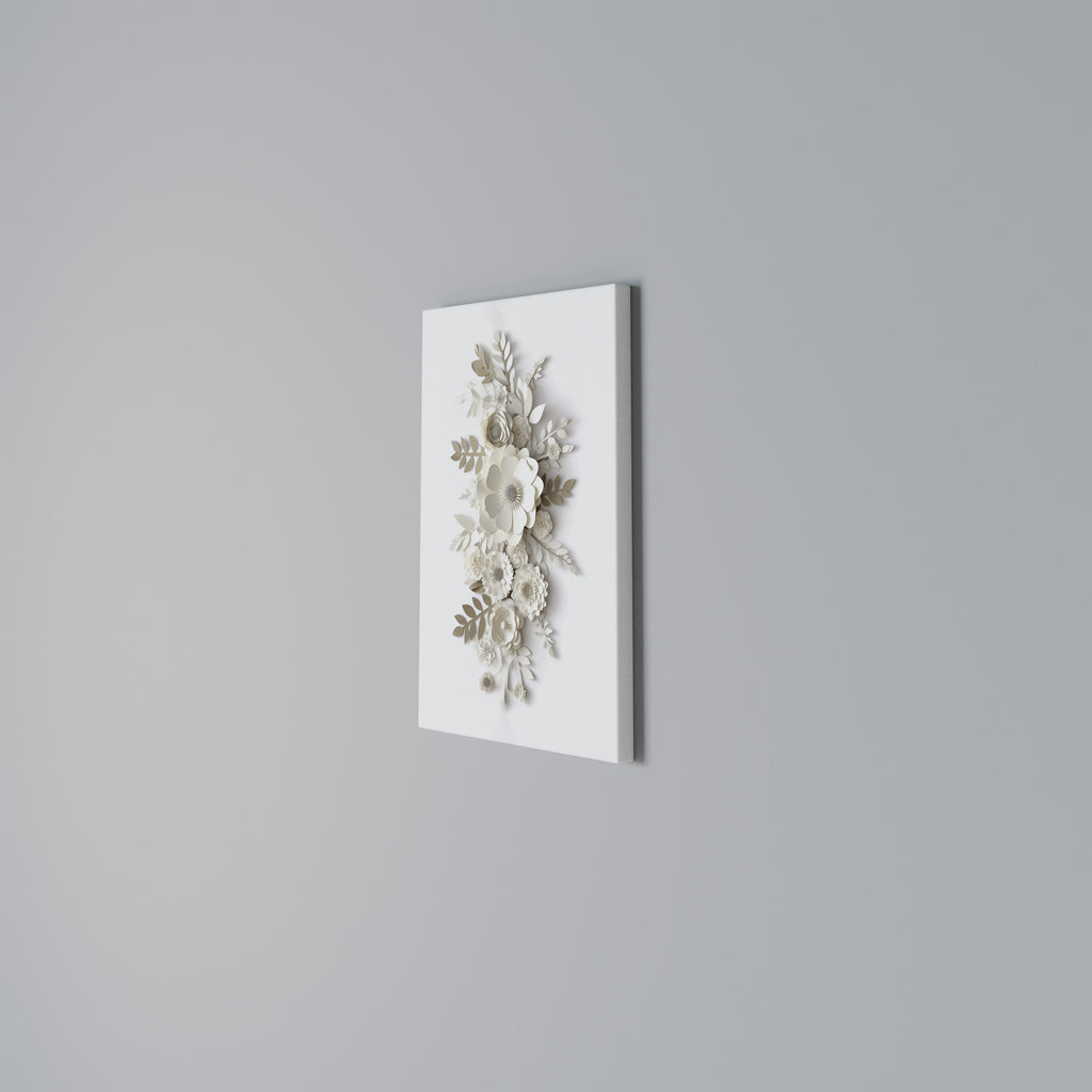 BLUSHING BOUQUET Quadro em tela vertical