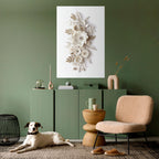 BLUSHING BOUQUET Poster Vertical Autocolante