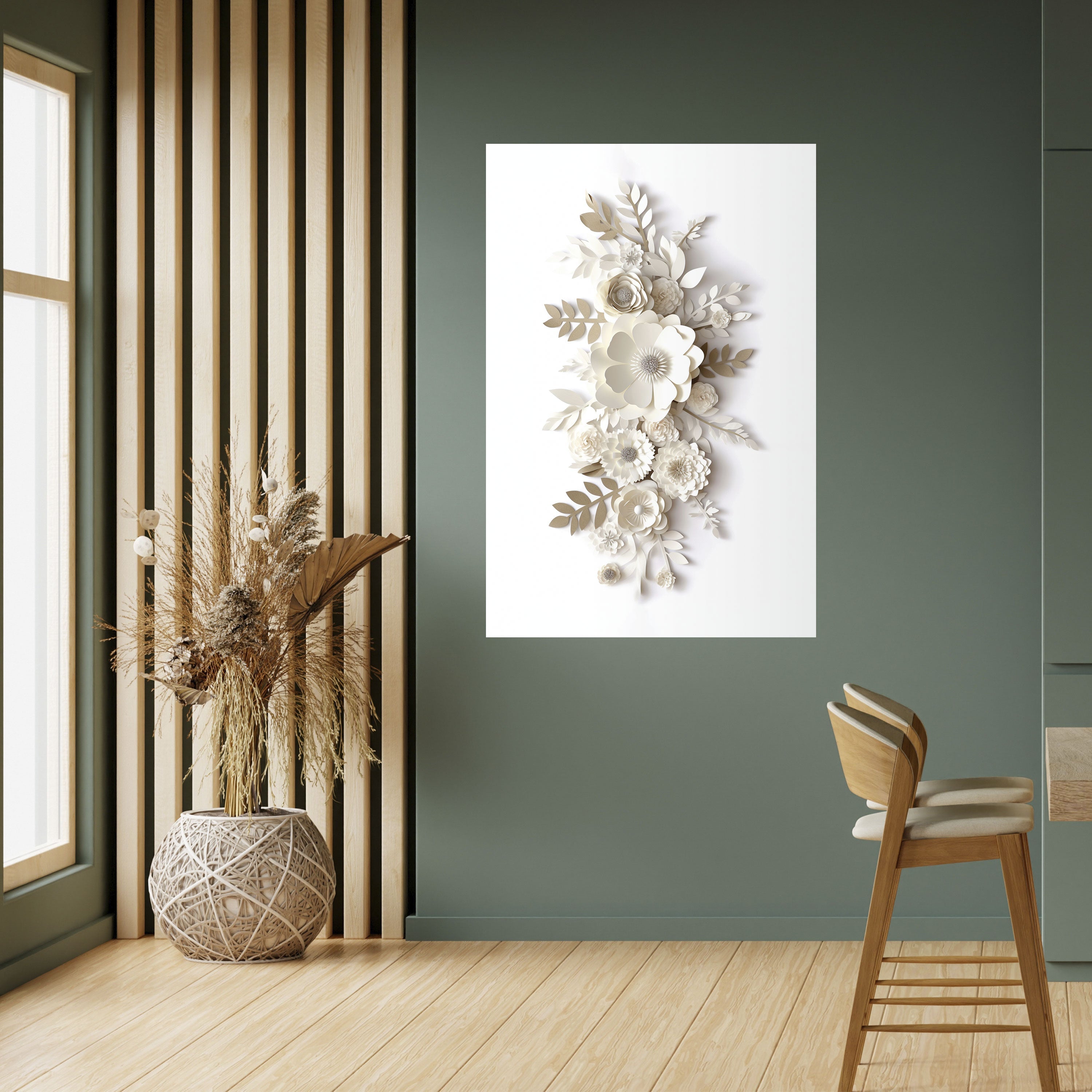 BLUSHING BOUQUET Poster Vertical Autocolante