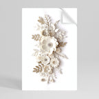 BLUSHING BOUQUET Poster Vertical Autocolante