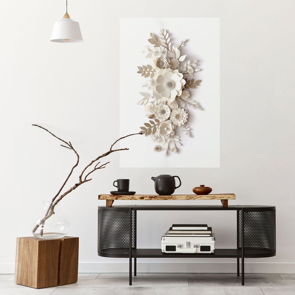 BLUSHING BOUQUET Poster Vertical Autocolante