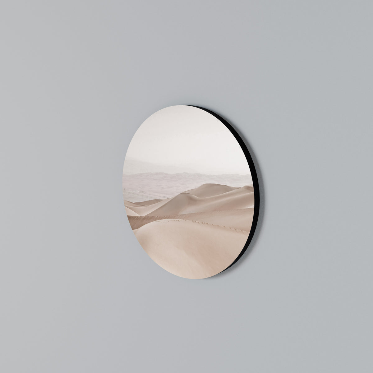 TRANQUIL TIDES Arte de Parede Redonda