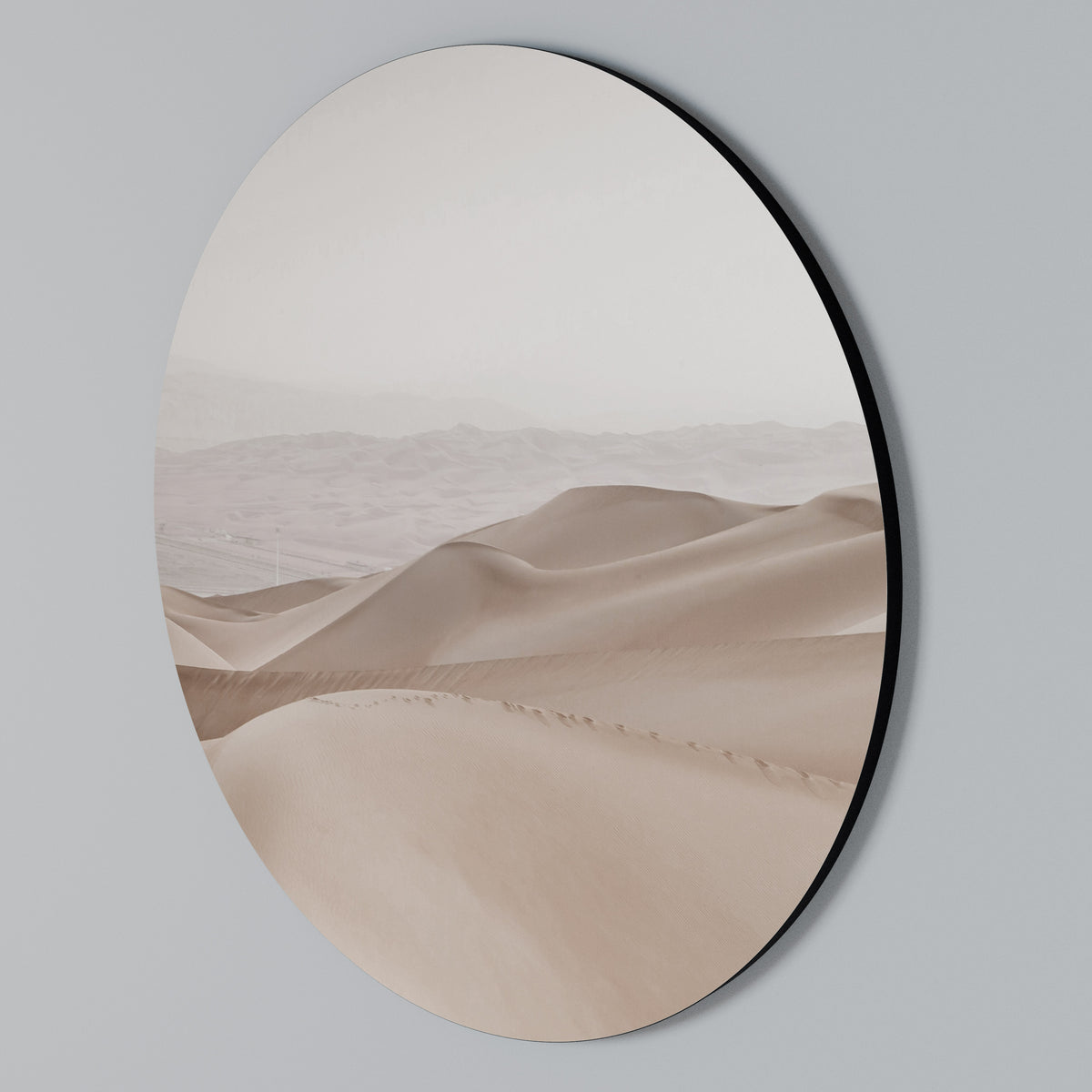TRANQUIL TIDES Arte de Parede Redonda