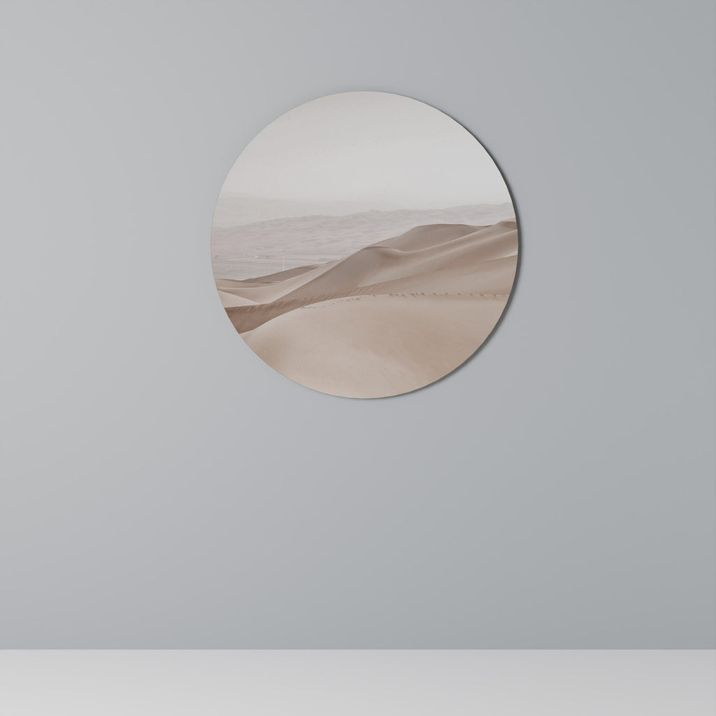TRANQUIL TIDES Round Wall Art