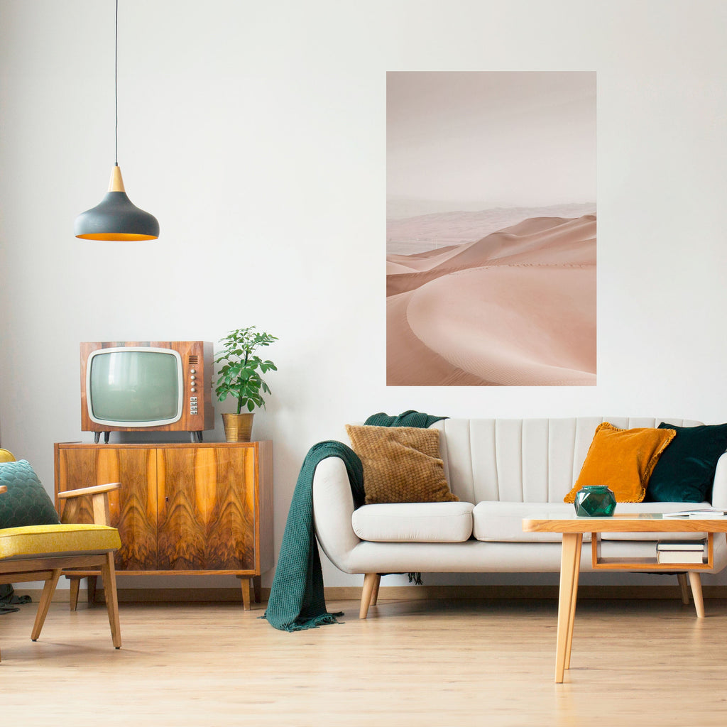 TRANQUIL TIDES Peel and Stick Vertical Poster