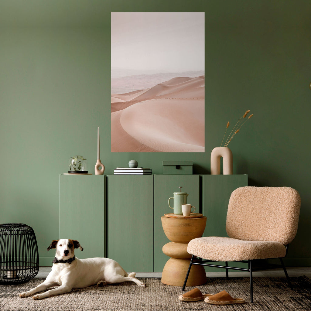 TRANQUIL TIDES Peel and Stick Vertical Poster