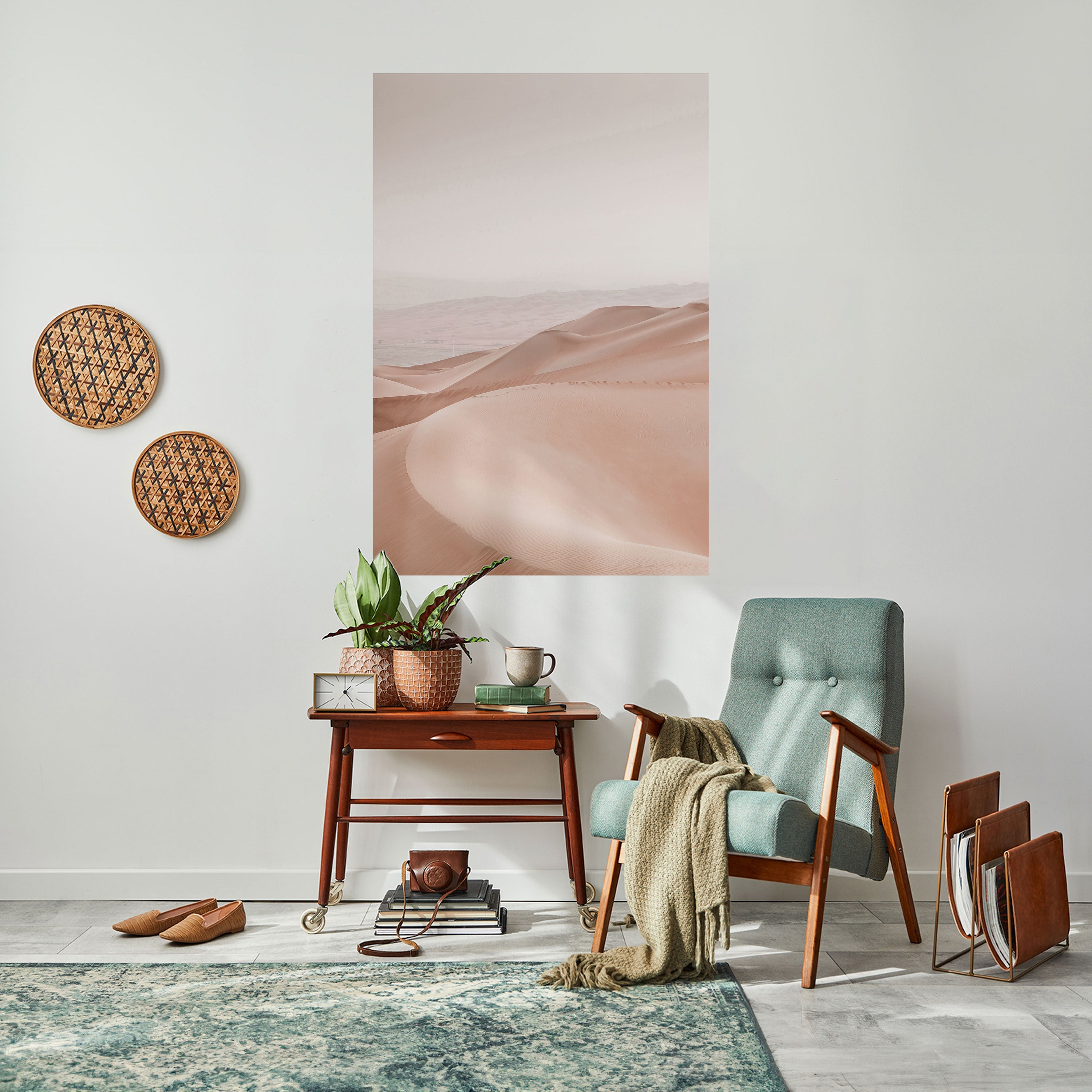 TRANQUIL TIDES Poster Vertical Autocolante